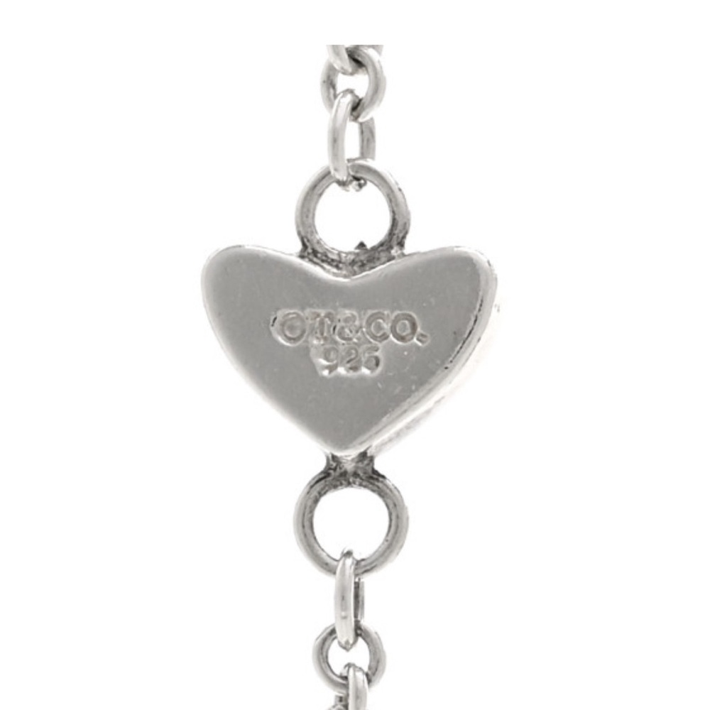 Authentic Tiffany’s sterling silver heart lariat necklace - Picture 4 of 6